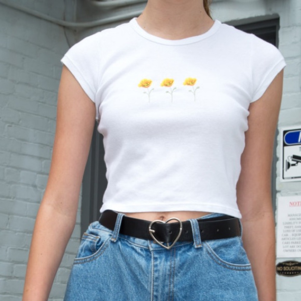 BRANDY MELVILLE “Ashlyn Poppy Top”